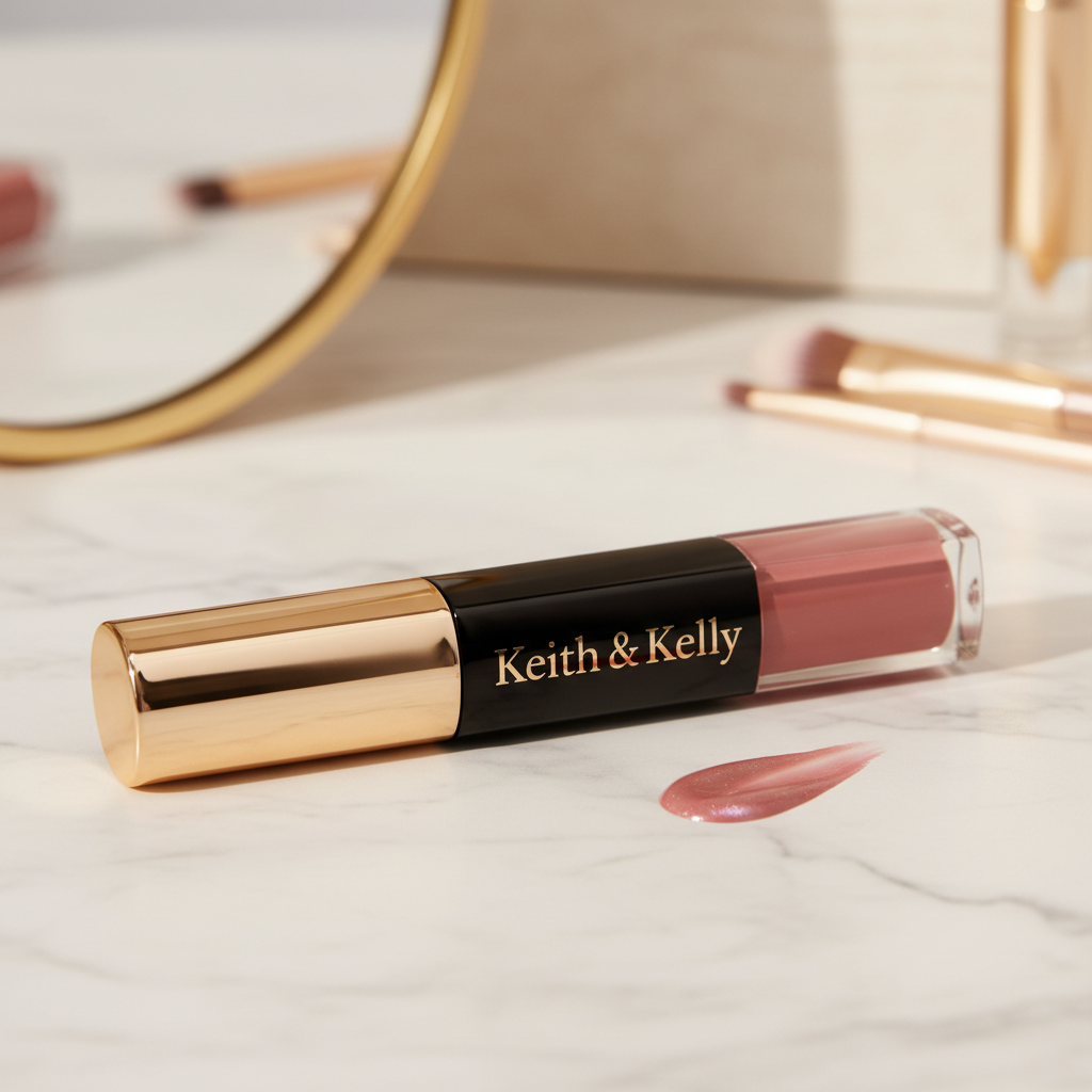Keith & Kelly Lip Gloss Plumping — Dusty Pink