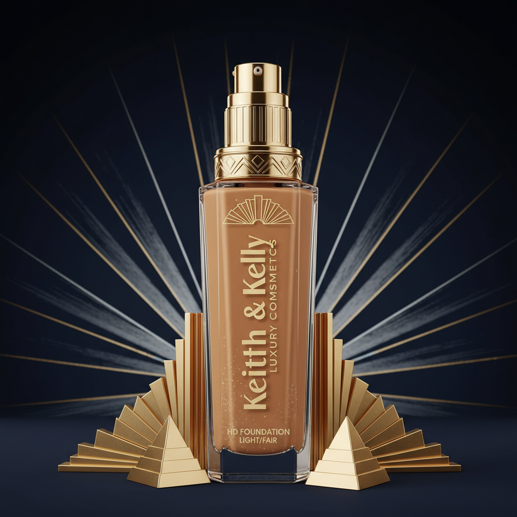 Maquillaje HD Tono Claro Keith & Kelly